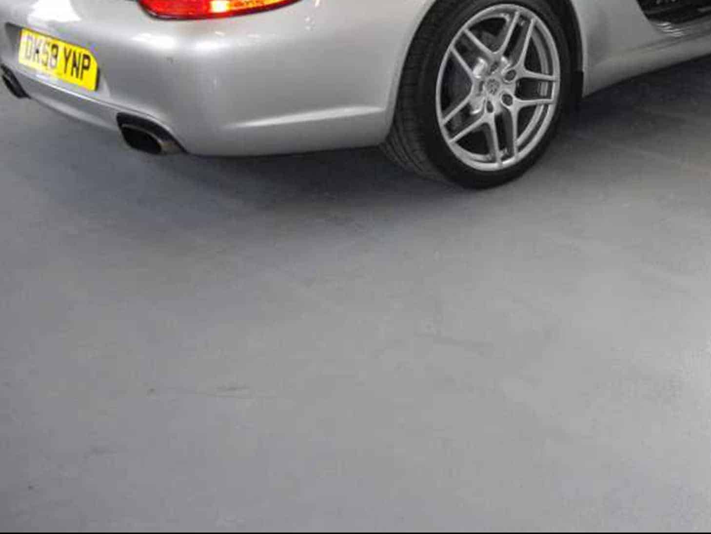 automotive flooring applied by Cheshire Resin Flooring North West